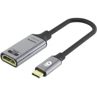 Drivv. Adaptateur USB C vers HDMI - Supporte 8K 60Hz - Type C vers HDMI - Thunderbolt 3 - Gris