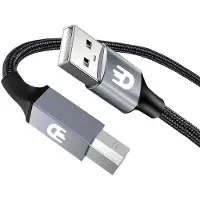 Drivv. Câble d'imprimante Premium Câble USB 2.0 vers USB B - Câble d'imprimante 3 mètres