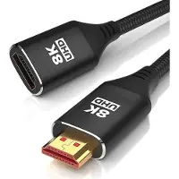 Drivv. Câble d'extension HDMI Premium 2.1 - mâle vers femelle - 3 mètres