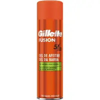 Gillette FUSION Gel de rasage pour peau sensible 200ml (200 ml, Gel de rasage)