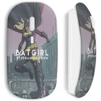 MANIACASE Souris Sans Fil - Batgirl - Stephanie Brown - USB Wifi Inclus - Compatible Mac et PC - Blanc