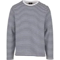 Brandit Sweat-shirt bleu marine / blanc