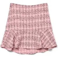 Vero Moda Jupe 'VMAdele' rose / noir / blanc