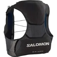Salomon - Gilet d'hydratation - S/Lab Pulsar 3 Set Black/White - Taille M - Noir