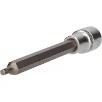 BRILLIANT TOOLS Douille à embout multident 1/2 pouce, 140 mm de long, M5