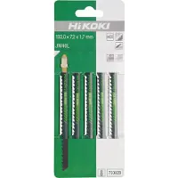 Hikoki 750028 Lames pour scie sauteuse JW40l (Jeu de 5pcs)