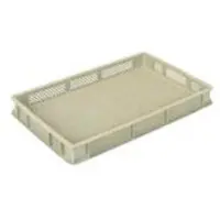 HorecaTraders Caisse en plastique | Empilable | Perforé | 9 formats