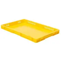 HorecaTraders Bacs empilables en plastique | 60 x 40 cm | 5 couleurs