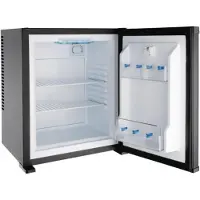 Polar Minibar réfrigéré noir | Réfrigérateur de bar d'hôtel | 30 litres