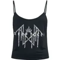 Sleep Token Top de - Logo - S - XXL - pour Femme - noir - Taille XL
