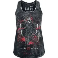 Sleep Token Top de - Ascensionism - S - XXL - pour Femme - noir/gris - Taille XL