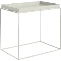 HAY Tray Coffee Table Basse Warm Grey | 40 x 60 cm
