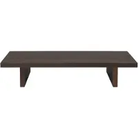 Ferm Living Kona Low Table Dark Stained