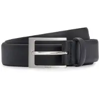 BOSS Ceinture 'Brondon' noir / argent