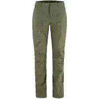 Fjällräven - Pantalon de randonnée - Abisko Hybrid Trail Trousers W Laurel Green - Taille S/M - Vert