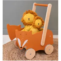 Trixie Poussette en bois Mr Fox