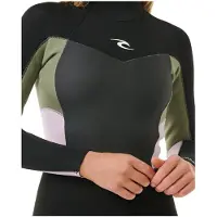 Rip Curl Combinaison En Néoprène à Manches Longues Et Fermeture éclair Dans Le Dos Pour Femme Omega 3/2 Mm Gb Steamer