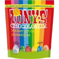 Tony's Chocolonely - Assortiment d'œufs de Pâques en sachet - 230 g