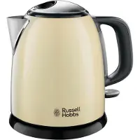 Russell Hobbs Colours Plus+ Bouilloire électrique mini, couleur crème, modèle 24994-70