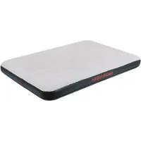 High Peak Air bed Double 40034 - Lit gonflable de camping - gris clair/gris foncé