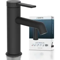 Schutte SchÃoeTte Los Angeles Lavabo - Robinet mitigeur - Noir mat (33106)
