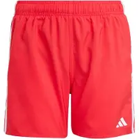 Adidas 3 Stripes Swimming Shorts Rouge 15-16 Years Garçon