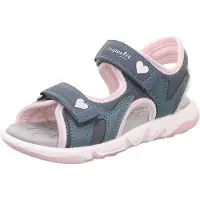 Superfit Sandales - Pebbles - Bleu/Rose - - 35 - Sandales