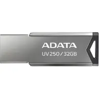 ADATA Clé USB - - AUV 250 - 32 Go - USB 2.0 - Métal Noir
