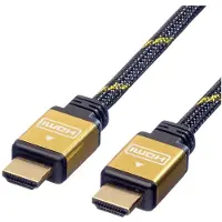 Roline GOLD Câble HDMI High Speed avec Ethernet, M-M 7,5 m