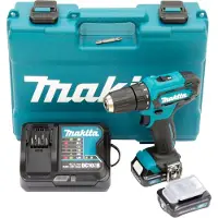 Makita DF333DSAE DF333DSAE Perceuse-visseuse sans fil 12 V 2 Ah Li-Ion + 2 batteries, + mallette