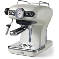 Ariete 00M138913AR0 Vintage Espresso Maschine, beige