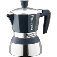 Pedrini Mymoka Induction 2tz Italian Coffee Maker Argenté One Size / EU Plug 220V
