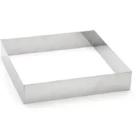 De Buyer CERCLE CARRE INOX F 17 HT 4.5CM - 24CM
