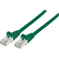 Intellinet 740784 Patchkabel Cat6a-Stecker/Cat7-Rohkabel 1,5m grün