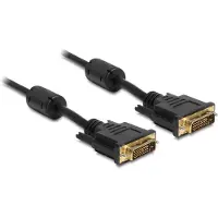 DeLOCK 83189 câble DVI 1 m DVI-D Noir