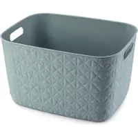 Curver Softex Grand panier de rangement 19L bleu vert (29.20 cm, 19 l)