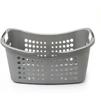 Curver Panier à linge Victor Ergo 50 l argent