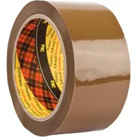 3M Ruban adhésif d'emballage 369, 50mm x 66m, marron,