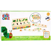 Small Foot Jouet Chenille Qui Fait des Trous - - Multicolore - A partir de 3 ans