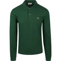 Lacoste Polo Classic Fit à manches longues, vert