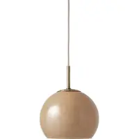 Frandsen Suspension , Ball, dimmable, Brun / rouille, Salon / séjour, Verre, Design