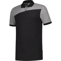Tricorp 202006BlackRedXS Poloshirt Bicolor Naden (XS)