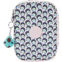 Kipling Trousse 100 Pens Beige,Blanc Homme Beige,Blanc One Size