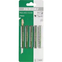 Hikoki 750029 Lames pour scie sauteuse JPW30 (Jeu de 5pcs)