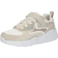 SKECHERS Uno Lite - Metallic Burst Klittenband - Beige - Maat 36