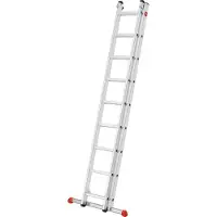 Hailo échelle Télescopique Profistep Duo 7209-007 2x9 Étapes