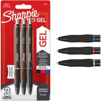 Sharpie S-Gel 0,7 mm Lot de 3 Mix