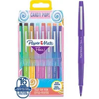Paper Mate Pochette de 16 stylos feutres Paper Mate Flair Candy Pop