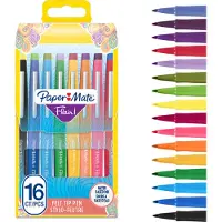 Papermate Pochette de 16 stylos feutres Paper Mate Flair Original