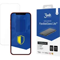 3MK hybrid glass Flexible 2.5D Lite for iPhone 12 Pro Max (1 pcs, Apple iPhone 12 Pro Max), Téléphone portable : film de protection, Gris